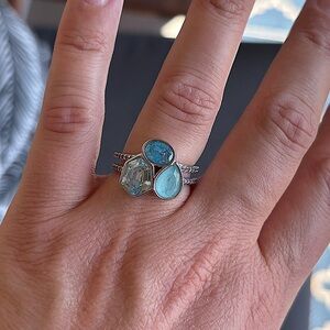 BOMB PARTY • Clustered Details Ring. Size 7